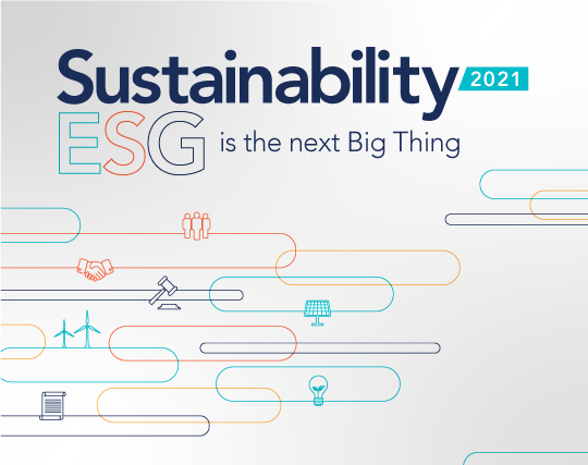 Sustainability 2021 - ESG is the next big thing